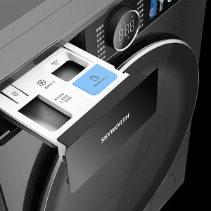 <span class=keywords><strong>Lave</strong></span>-<span class=keywords><strong>linge</strong></span> et sèche-<span class=keywords><strong>linge</strong></span> tout-en-<span class=keywords><strong>un</strong></span> SKYWORTH <span class=keywords><strong>de</strong></span> haute qualité, bactériostatique, 10 kg, pour usage domestique - Product Image 2