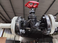 Filtre chimique automatique pneumatique à commande PLC haute précision en acier inoxydable pour gaz propane/GPL avec désodorisation