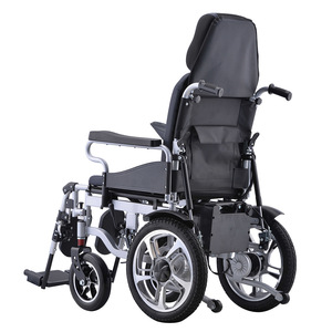 Xingbeijie Electric Wheelchair Aluminum Alloy <b>Reclining</b> Leg Lift Folding For Elderly Disabled - Product Image 2
