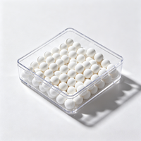 Billes d'alumine activée Al2O3, taille 35 mm, hauteur de couche 50-100 mm, pureté 93,5 %, déshydratant de qualité industrielle et alimentaire
