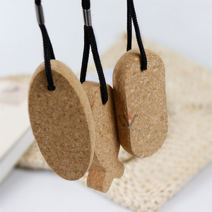 Nouveau Design porte-clés en bois de liège gravure Logo porte-clés <span class=keywords><strong>mural</strong></span> en bois porte-clés cadeau promotionnel - Product Image 2