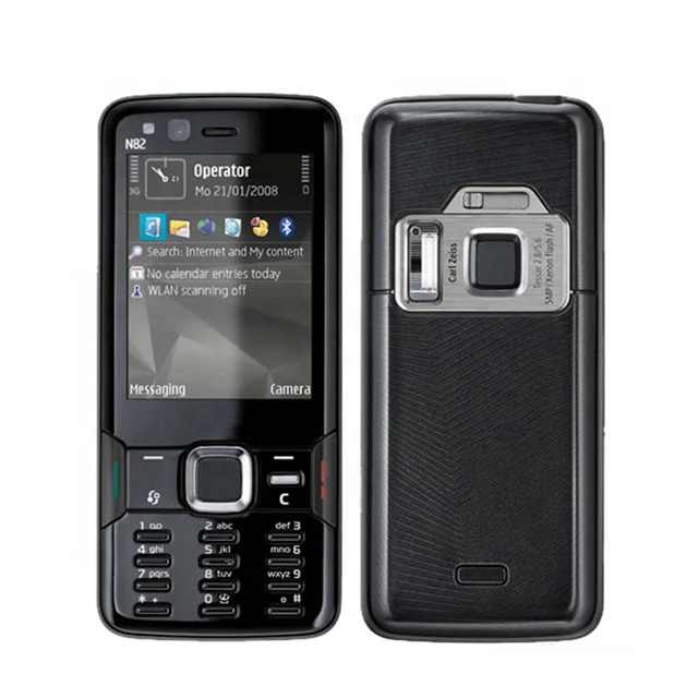 Nokia N82 Unlocked Mobile Phone - 5MP Camera, 3G Classic Feature