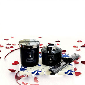 Nuevo Perfume Ecológico de Lujo Hecho a Mano con Cera de Soya 2026, Fragancia Personalizada Velvet Rose Ebony, Recuerdo para Cumpleaños - Product Image 3