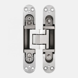 High Quality 40KG 60kg 80kg Adjustable 180 Degree Concealed Door <strong>Hinges</strong> Pair Easy Installation Modern Design Zinc Alloy 22MM - Product Image 4