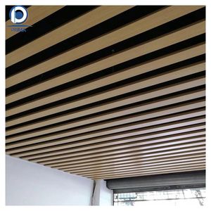 Soffitto a forma di <span class=keywords><strong>onda</strong></span> di Design PRIMA popolare curvo o di forma piatta su misura in materiale resistente finitura in alluminio deflettore - Product Image 4