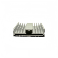 Radiateur monobloc rainuré en aluminium extrudé et usiné CNC (OEM) - Service de personnalisation pour équipement industriel