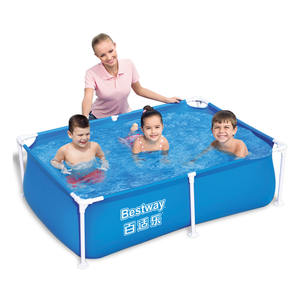 Piscina Infantil Rectangular <span class=keywords><strong>Bestway</strong></span> 5615f de 1.8m X 1.4m X 60cm con Marco, para Diversión Familiar, Piscina Desmontable para Exteriores - Product Image 6