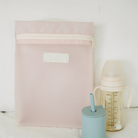 Pochette Essentielle Imperméable Quotidienne pour Maman et Bébé OEM | Nouvelle Pochette Multifonction pour Couches, Collations et Tout-aller pour Jeunes Mamans | Trousse de Toilette de Voyage