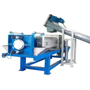 fruit vegetable residues dewatering screw press machine