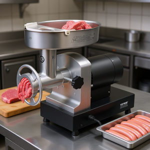 Picadora de Carne Eléctrica Vevor, 14 Libras por Minuto, Máquina para Hacer Salchichas - Product Image 2