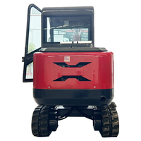 Mini pelle modèle 3 tonnes avec moteur diesel Laidong 385 ou Kubota D1703 Euro 5 et EPA