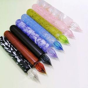 Janpense <span class=keywords><strong>ปากกา</strong></span>แก้วขนาดเล็ก<span class=keywords><strong>น</strong></span>่ารักสไตล์เกาหลี<span class=keywords><strong>น</strong></span>่ารักลายหิ<span class=keywords><strong>น</strong></span>อ่อน, <span class=keywords><strong>ปากกา</strong></span>แก้วลายไม้อ้วนแปลกใหม่สำหรับการวาดภาพศิลปิ<span class=keywords><strong>น</strong></span>ดีไซ<span class=keywords><strong>น</strong></span>์แบบ OEM & ODM - Product Image 1
