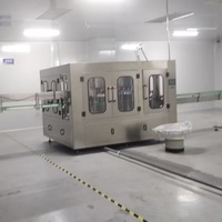 Ligne de production automatique de boissons, équipement complet de remplissage et d'embouteillage pour l'eau, les jus, les boissons gazeuses en canettes et en plastique