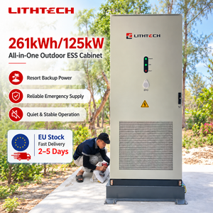 ระบบพลังงานแสงอาทิตย์เชิงพาณิชย์ LITHTECH 125 กิโลวัตต์ 500 กิโลวัตต์ชั่วโมง 261 กิโลวัตต์ชั่วโมง 1 เมกะวัตต์ ระบบไฮบริดแบบเชื่อมต่อกับกริด แบตเตอรี่ IP65 - Product Image 4