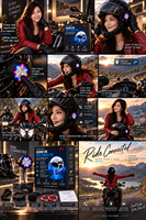OEM NO.1 Helm Konduksi Tulang dengan Earphone BT, Pengisian Daya Tipe-C BT6.3, Panggilan Hands-free, Lampu RGB, Suara Hi-Fi, Earphone Nirkabel