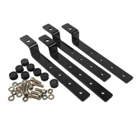 Kit de fixation universel en métal pour sacoches rigides de moto, support de montage pour modèles à placement arrière, garantie 1 an