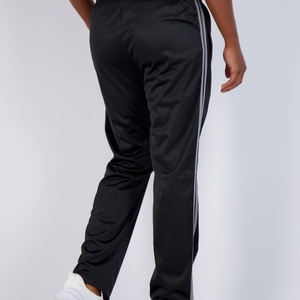 Pantalon de jogging décontracté en toile pour homme, taille mi-haute, à ourlet ouvert, anti-transpiration, avec poches - Product Image 4