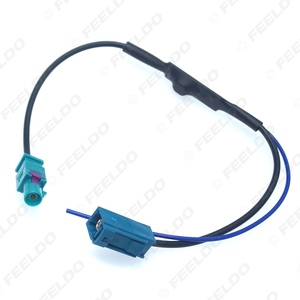 FAKRA II amplificateur de Signal Radio <span class=keywords><strong>antenne</strong></span> Radio <span class=keywords><strong>adaptateur</strong></span> de câblage AM/FM pour Volkswagen/Skoda/Audi unité principale stéréo OEM - Product Image 1