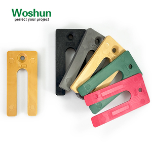 沃顺75/90/140毫米复合垫片尼龙塑料楔形垫片窗缝填充物塑料家具垫片 - Product Image 1