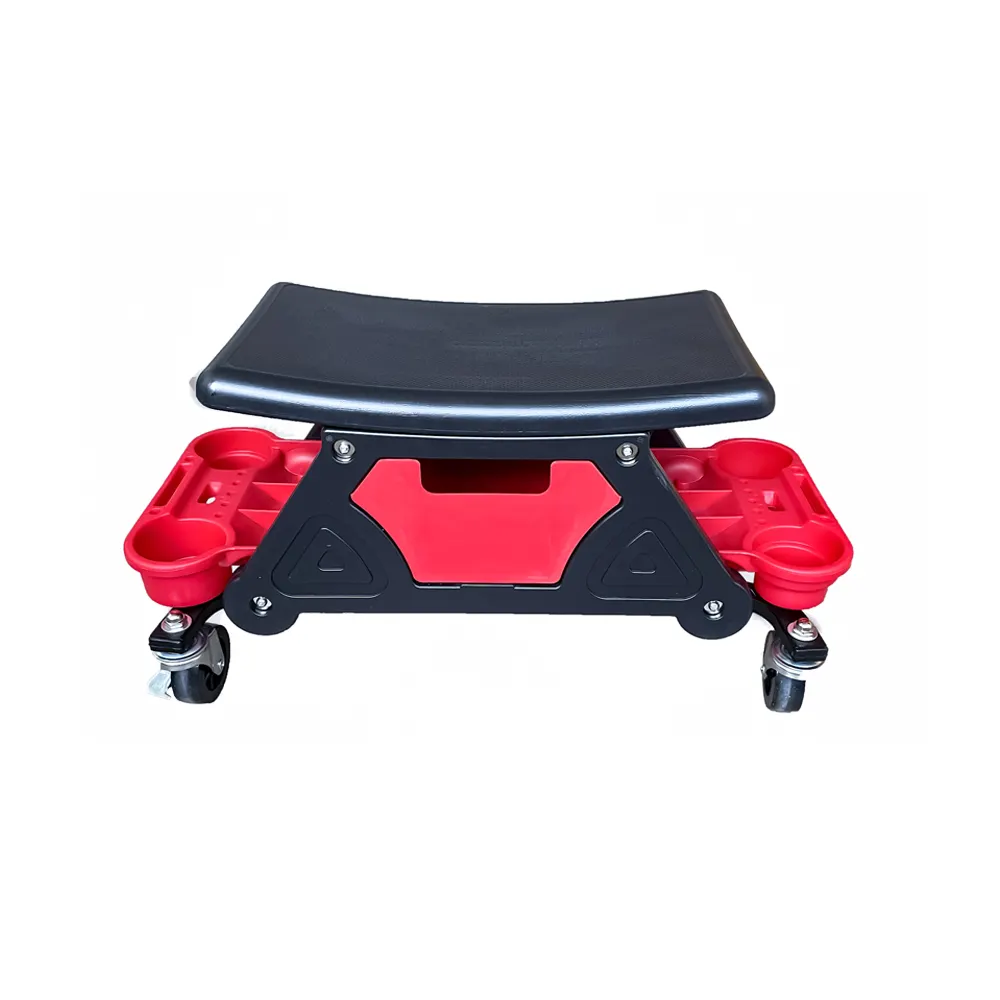 Car Detailing Mobile Rolling Utility Creeper Asiento Silla Detailing Seat Rolling Stool Detailing Mechanics