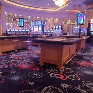 Alfombra de Casino Abstracta Personalizada, Alfombra <span class=keywords><strong>Wynn</strong></span> de Uso Comercial, Alfombra Tufted a Mano con Relleno - Product Image 3