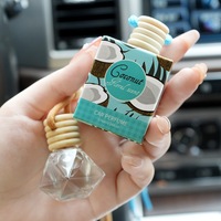 Mini ambientador de Aire líquido de larga duración con colgante de aromaterapia ecológico para automóviles y fragancias cosméticas