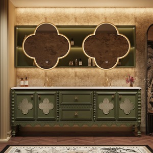 <b>Bathroom</b> <b>Vanities</b> Combo Set Wave Lines Modern <b>Bathroom</b> Cabinet <b>Vanity</b> Modern Style <b>Bathroom</b> Cabinets for Sale - Product Image 3