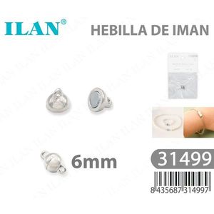 Chiusura Magnetica Ilan 6mm per Bracciali - Product Image 1