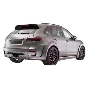 Adapté pour Porsche <span class=keywords><strong>Cayenne</strong></span> <span class=keywords><strong>Cayenne</strong></span> 958.1TURBO, modification <span class=keywords><strong>HAMANN</strong></span>, kit carrosserie large, pare-chocs avant, pare-chocs arrière, jupes latérales, large kit complet. - Product Image 6