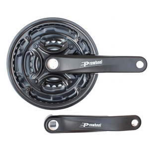 <span class=keywords><strong>Pédalier</strong></span> de vélo en alliage d'aluminium <span class=keywords><strong>Prowheel</strong></span> 170 mm 24/34/42T 6/7/8 vitesses, pignon et manivelle - Product Image 3