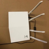Módem Router ONU XPON E8822 de Doble Banda AC1200 Usado y Económico con 4 Antenas, 5 Puertos, Fuente de Alimentación, Red FTTH