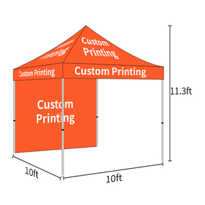 TLF Factory Custom Logo Design Printed 10ft X 10ft Trade Show <strong>Pop</strong> <strong>up</strong> Folding <strong>Gazebo</strong> Food Tent Booth - Product Image 4