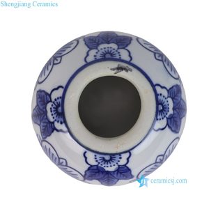 RXCD44 Rustic Chinoiserie Blue <strong>White</strong> Porcelain Christmas Candle Holders Handmade Eco-Friendly Small Ceramic Tabletop <strong>Candlestick</strong> - Product Image 4