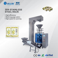Máquina Automática de Alta Velocidad para Llenado Vertical, Pesaje, Empaquetado en Bolsas de Arroz, Café, Frutos Secos, Envoltura de Película de Papel, Etiquetado Multicolor