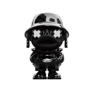 Figurine de dessin animé en PVC chromé pour petit canard, mini figurine de collection, cadeau, ornement de bureau de 8 cm avec emballage d'origine - Product Image 1