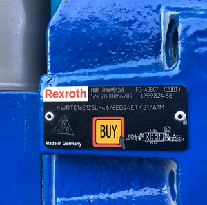 Original R900954269 4WRTE16E125L-4X/6EG24ETK31/A1M ตัวควบคุมทิศทางแบบสัดส่วน มีสินค้าในสต็อก - Product Image 3