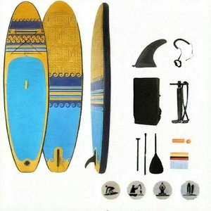 Planche à pagaie <span class=keywords><strong>gonflable</strong></span> pliable en PVC (SUP) pour adultes, idéale pour le surf et le kayak – Direct Usine - Product Image 4