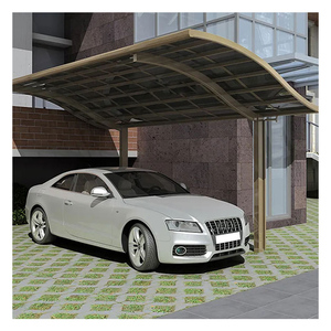 Techos de apertura motorizados Techo Crued independiente Garaje de aluminio impermeable Cochera - Product Image 5