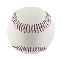 Balles de baseball de 9 pouces avec défauts esthétiques, en solde, revêtement en cuir de vachette de qualité C, noyau en laine à 15 %, pour entraînement en usine