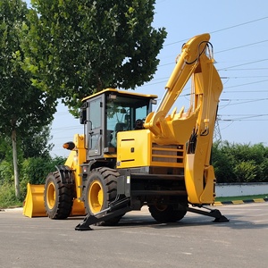 Trung Quốc máy 3ton Công suất máy xúc loader 4x4 3 tấn bánh xe mini backhoe loader để bán - Product Image 6