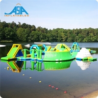 La plus grande plateforme de sports aquatiques Tuv, parc aquatique, jouet flottant pour enfants et adultes