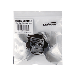 Gemfan d75s ducted mm 3-Blade CW CCW PC cánh quạt t-mount 1.5 lỗ cho FPV 3inch cinewhoop Racing Drone UAV - Product Image 5