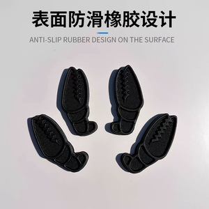 Pads antidérapants Crabgrab en caoutchouc pour snowboard, ski, usage extérieur, motifs personnalisés 2025 AS-P11 - Product Image 2