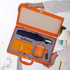Coffret Cadeau d'Entreprise Personnalisé : Tasse Isotherme de Luxe, Carnet et Souvenir de Haute Qualité avec Logo pour Promotion - Product Image 3