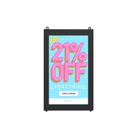 Haute luminosité extérieur LCD IP65 IP66 Digital Signage étanche moniteur publicité affiche écran pour magasin