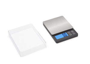 Cân Bằng Điện Tử Khay Thép Không Gỉ 600G/0.01G Trọng Cân Phạm Vi LCD Hiển Thị Quy Mô Nhà Bếp Quy Mô Cho trạm trộn - Product Image 2