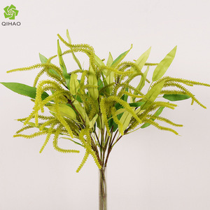 Flores Artificiales de Salvia de 3 Ramas, de Plástico y Seda, de Alta Simulación, para Decoración de Bodas y Hogar - Product Image 5