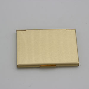<strong>Brass</strong> Bronze Red Copper Metal Pocket Name <strong>Business</strong> <strong>Card</strong> Holder <strong>Case</strong> - Product Image 4