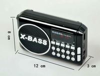 Enregistreur de cassette vintage de poche YUEGAN YG603U, rechargeable, ondes courtes, internet, wifi, numérique, USB, MP3, radio SW AM FM