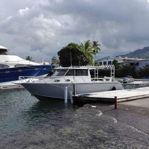 Bateau de pêche en aluminium, cabas de 25 m, 30 pieds/9.0m, avec coque en V profond - Product Image 1